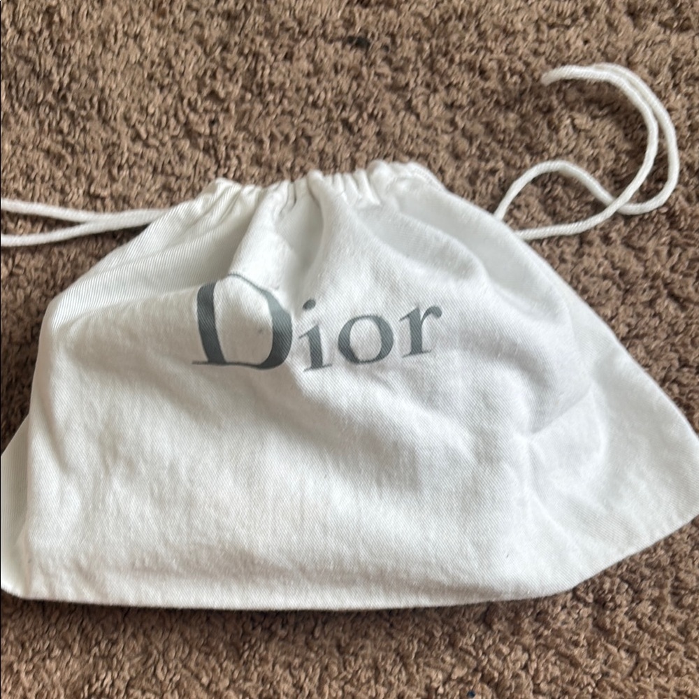 Dior Black Leather Clutch with Gold Bee Accent - Picture 14 of 16